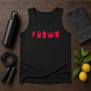 Premium Philadelphia 76ers Iconography Symbols NBA Tank Top