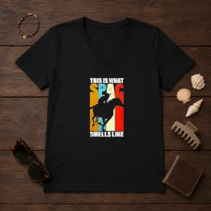 Premium This Is What Spac Smells Like Vintage V-Neck Shirt